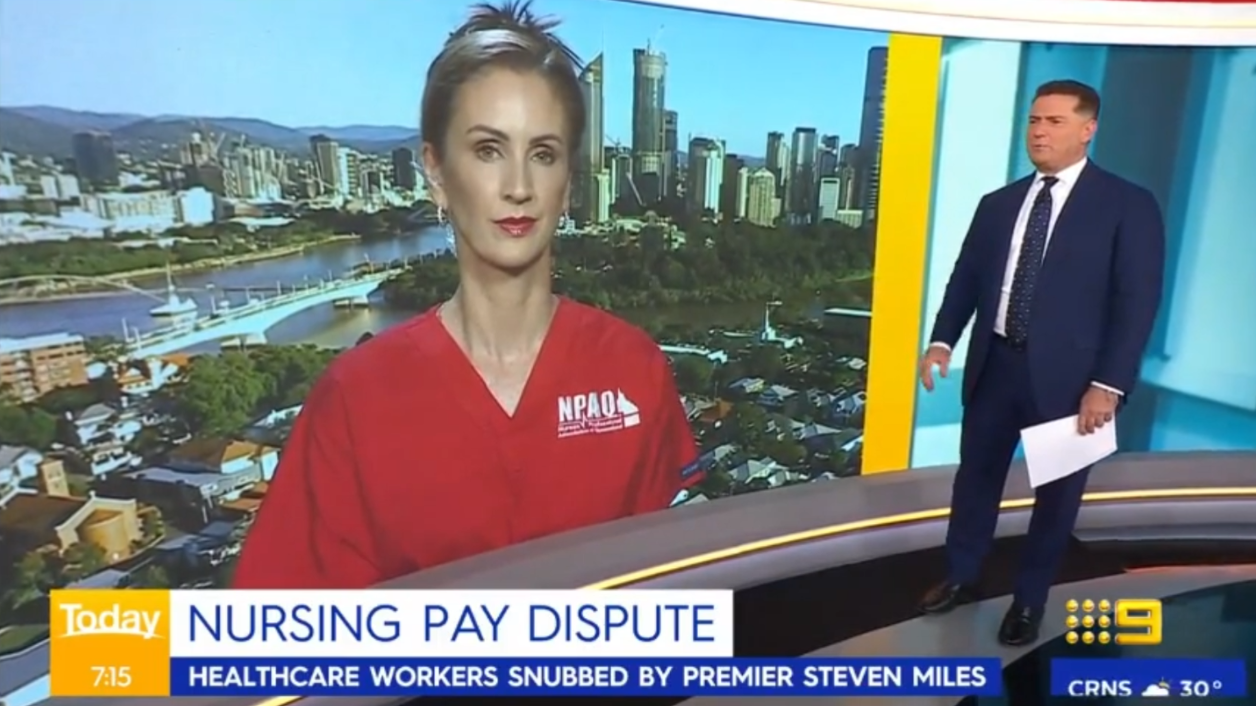 NPAQ Fights for Nurses on Today Show